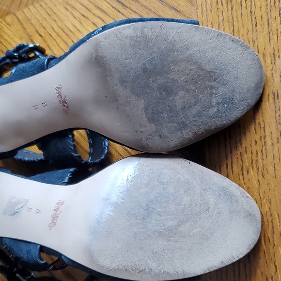 Coach Henny Suede / soft Lambskin Black 8m - Picture 3 of 9